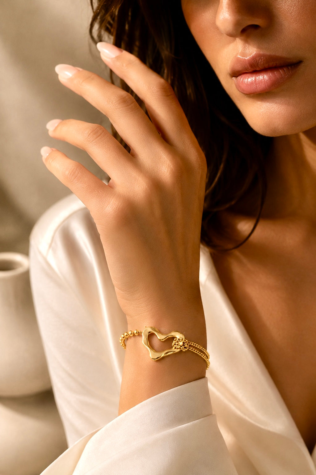 Pippa Heart Bracelets