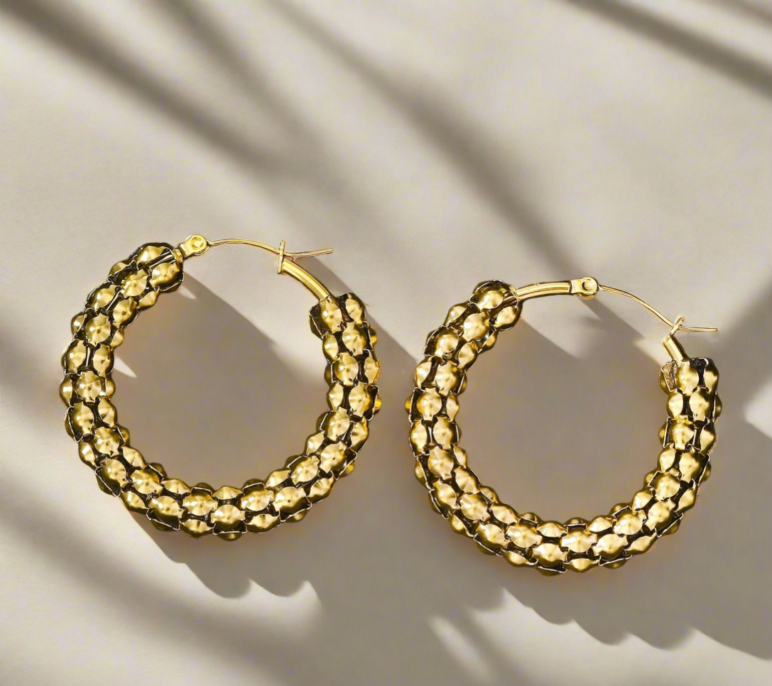 Peppi hoop Earrings Anti Tarnish