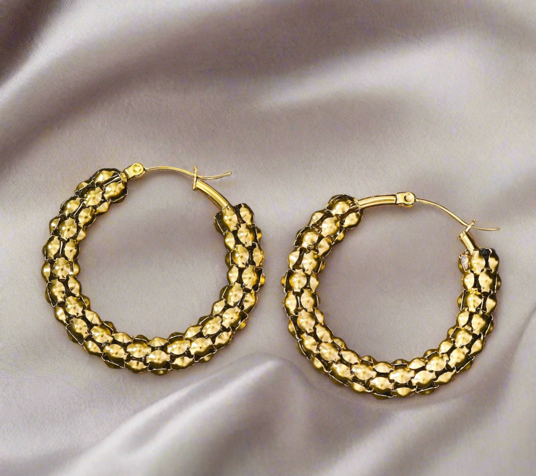 Peppi hoop Earrings Anti Tarnish