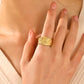 Olivia Rings 18k Gold Anti Tarnish