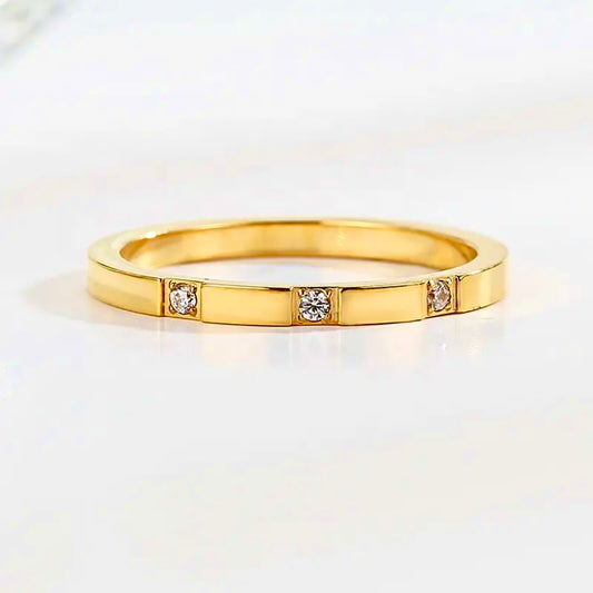 Isla Rings Anti Tarnish 18k Gold