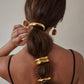 Ava Hair tie 18k Gold Anti Tarnish