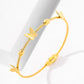 Butterfly bracelet 18k Gold Anti Tarnish