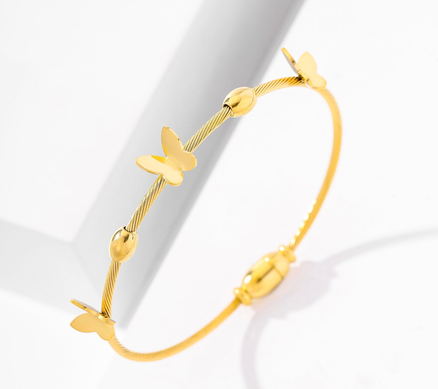 Butterfly bracelet 18k Gold Anti Tarnish