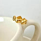 Selene Heart Rings Anti Tarnish