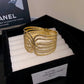 Cuff Bracelet 18k Gold Anti Tarnish limited stock