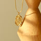 Rose Necklace 18k Gold Anti Tarnish