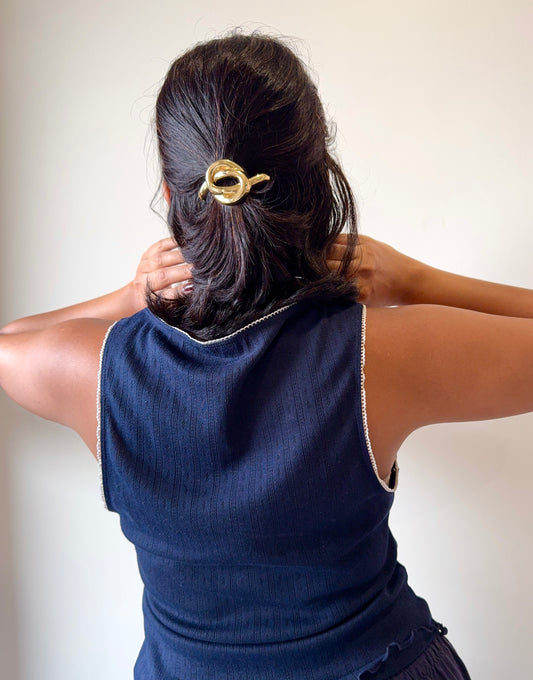 Knot Hair Tie Anti Tarnish