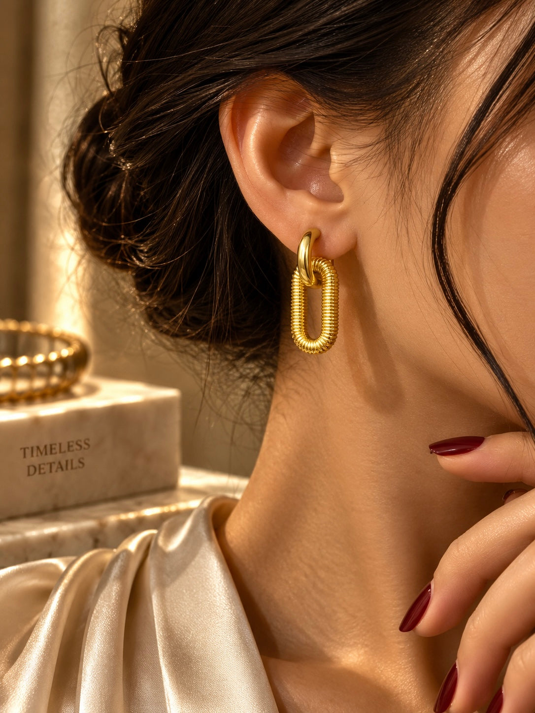 Ellie Earrings Tarnish Free