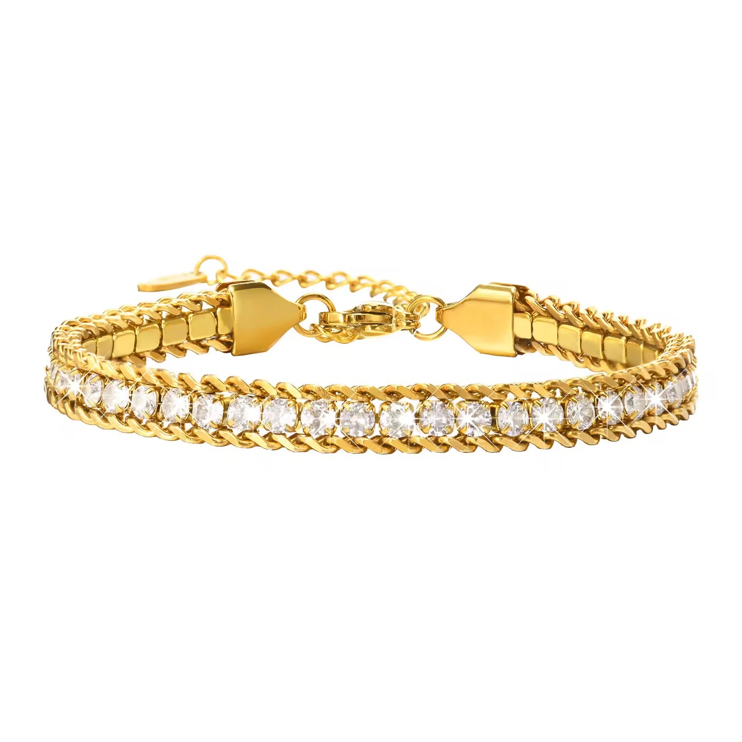 Tiara Bracelet 18k Gold Anti Tarnish