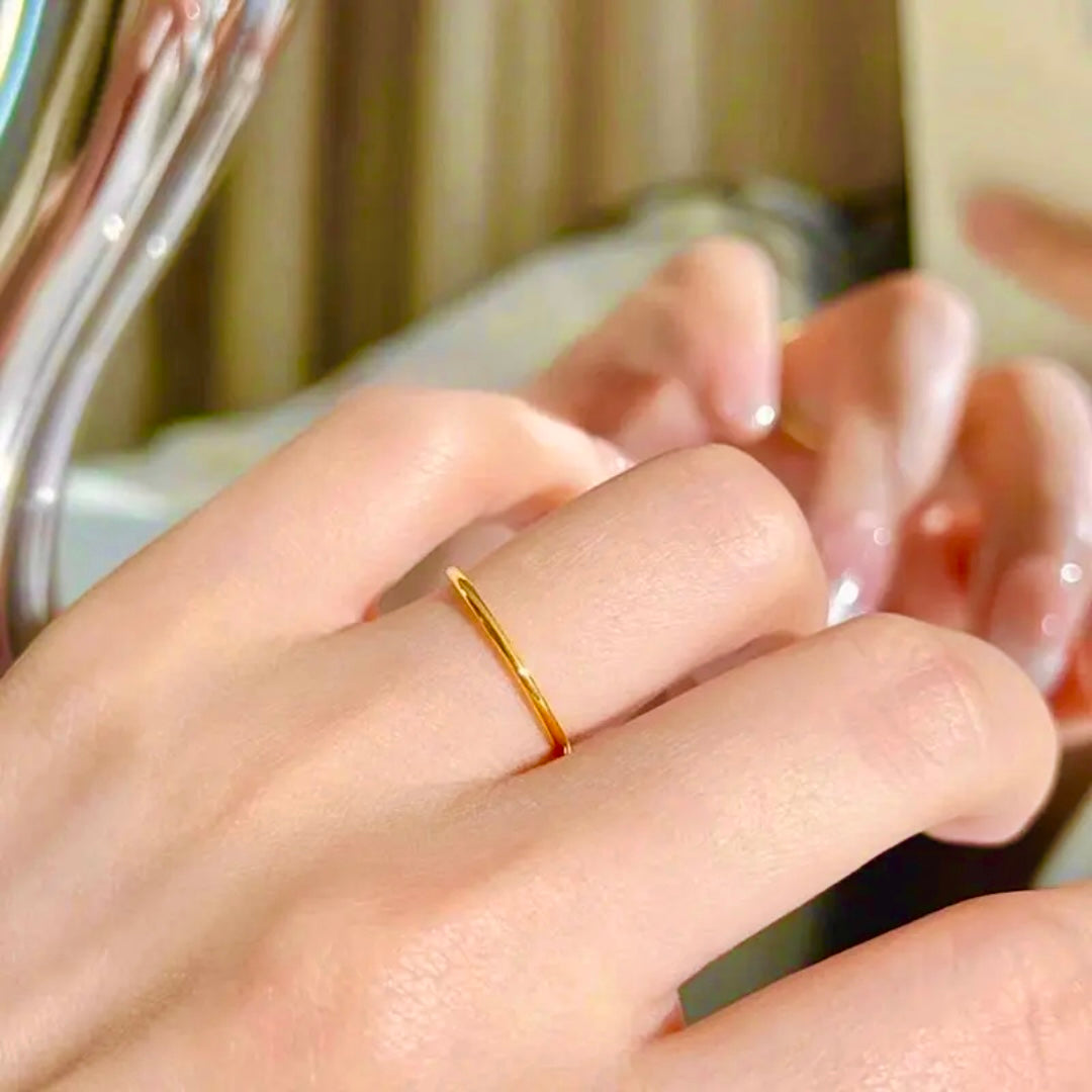 Zaria Rings Anti Tarnish