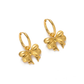 Bow earrings 18k Gold Anti Tarnish