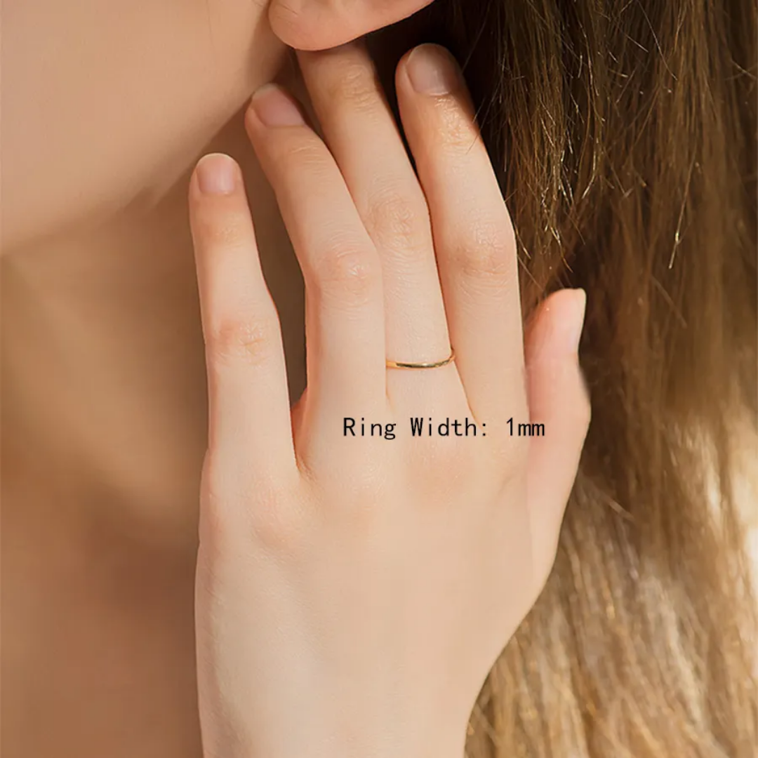 Zaria Rings Anti Tarnish