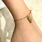 Hearty bracelet 18k Gold Anti Tarnish