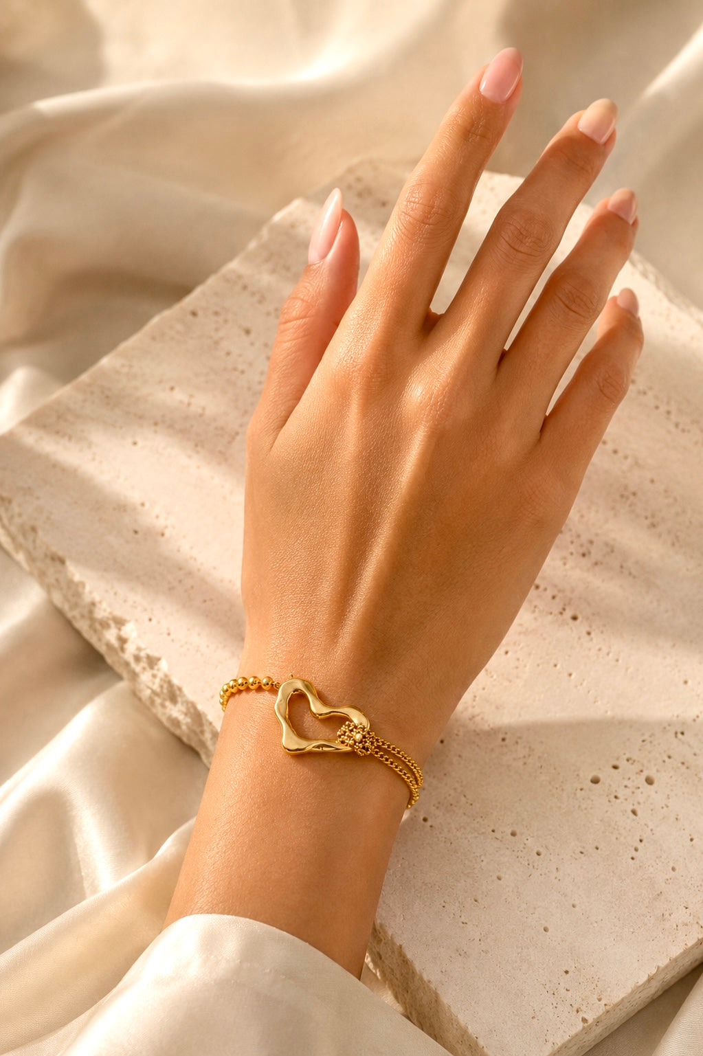 Pippa Heart Bracelets