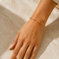 2 in 1 bracelet/ Anklet 18k Gold Anti Tarnish