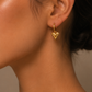 Unna Heart Earrings Tarnish free