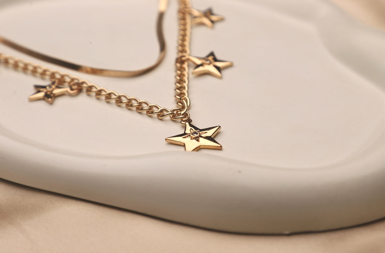 Stars Anti Tarnish Necklace