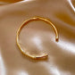 Lilly bracelet Tarnish Proof 18k