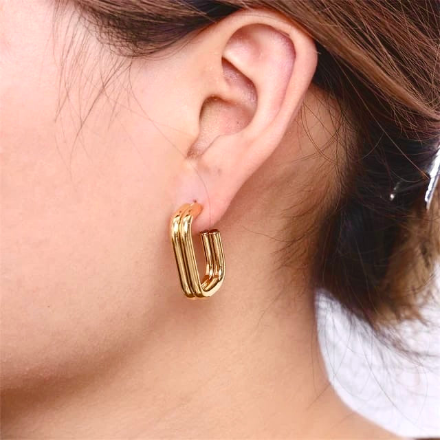 Giselle Earrings 18k Gold Anti Tarnish