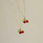 Cherry Necklace Anti Tarnish