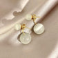 Korean pearl earrings