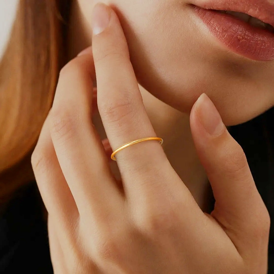 Zaria Rings Anti Tarnish