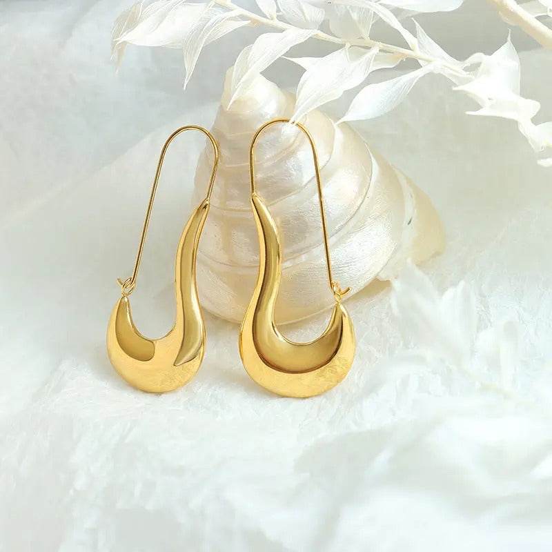 Harper Earrings - 18k Gold Tarnish Proof