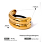 Ava Hair tie 18k Gold Anti Tarnish