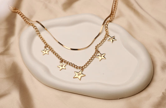 Stars Anti Tarnish Necklace