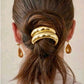 Ava Hair tie 18k Gold Anti Tarnish