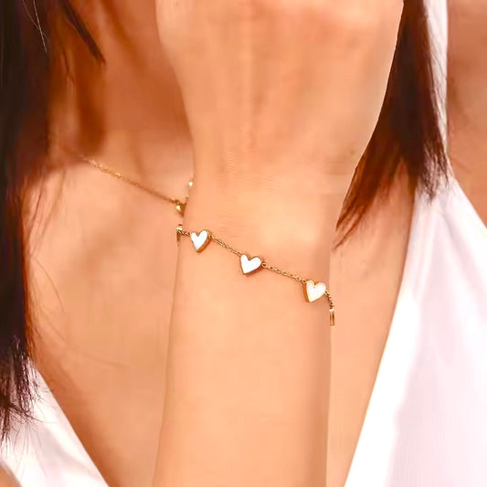 Giselle heart Bracelet Anti Tarnish