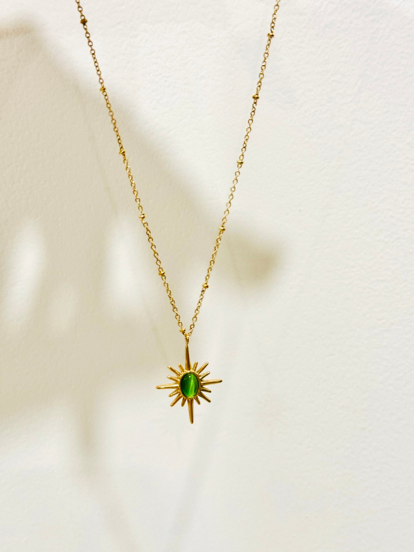 Sun green 18k Gold Anti Tarnish