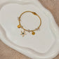 Charm Bracelet 18k Gold Anti Tarnish