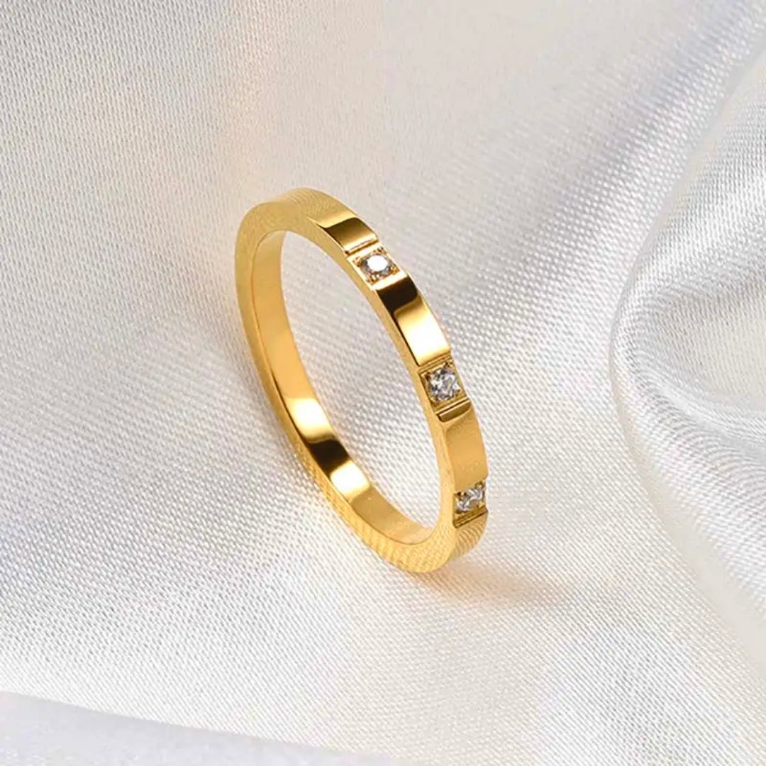 Isla Rings Anti Tarnish 18k Gold