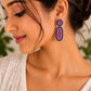 Boho Beaded Handmade earrings combo of 3