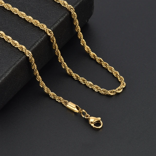 Snake chain 18k Gold Anti Tarnish Necklace