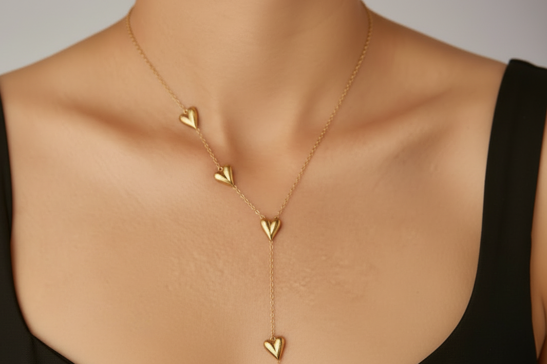 Sophia Heart necklace Anti Tarnish