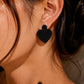 Heart beaded earrings combo of 2