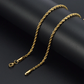 Snake chain 18k Gold Anti Tarnish Necklace