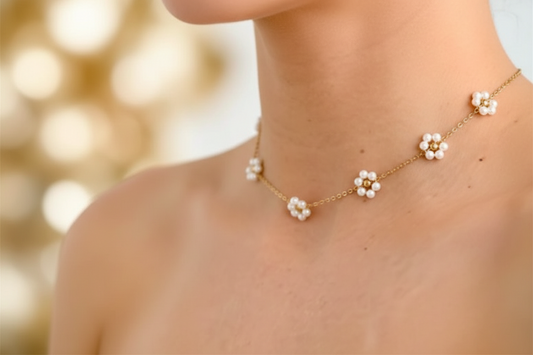 Lilly Necklace Tarnish proof