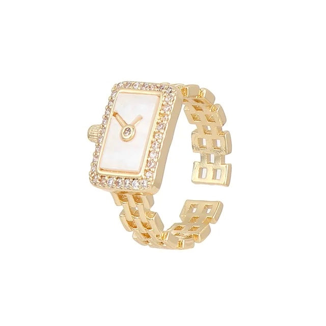 Watch Rings 18k Gold Anti Tarnish