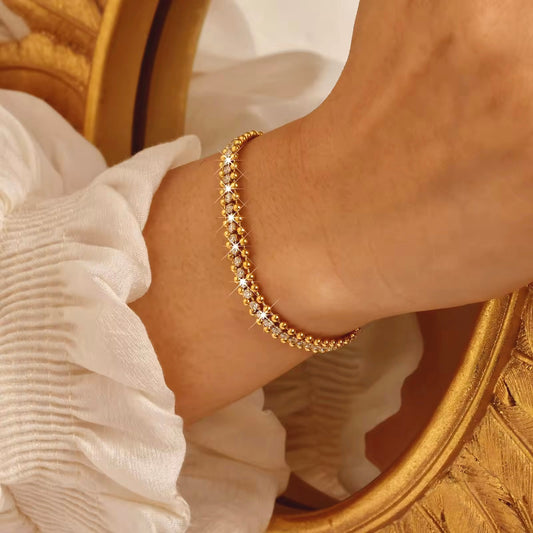 Tiara Bracelet 18k Gold Anti Tarnish