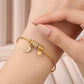 Charm Star moon Bracelet Anti Tarnish