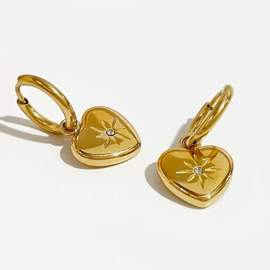 Mila earrings- 18k Gold Tarnish Proof