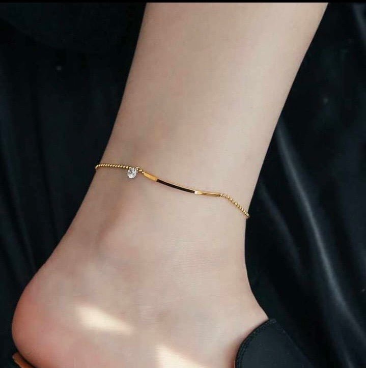 Anklet 18k Gold Anti Tarnish - SASSYNESS