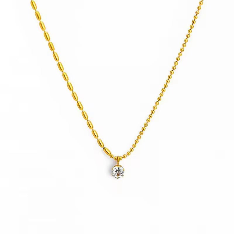 Ariel Necklace 18k Gold Anti Tarnish - SASSYNESS