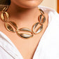 Coffee time Anti Tarnish chunky necklace - SASSYNESS