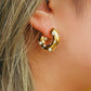 Earrings 18k Gold Tarnish proof - SASSYNESS