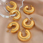 Elve Earrings 18k Gold Anti Tarnish - SASSYNESS